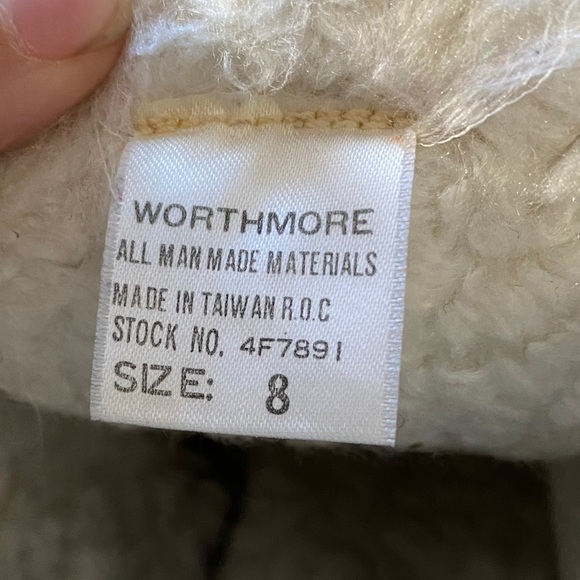 Worthmore leather ankle boots fleece lined - Picture 5 of 5